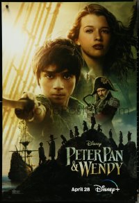 4r0125 PETER PAN & WENDY DS tv poster 2023 Alexander Molony & Ever Anderson in title roles!