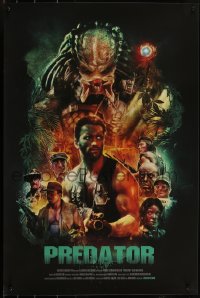 4r0047 PREDATOR #5/100 24x36 art print 2017 completely different sci-fi art by Richard Davies!