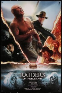 4r0050 RAIDERS OF THE LOST ARK #30/35 24x36 art print 2022 art by Henrik Sahlstrom!