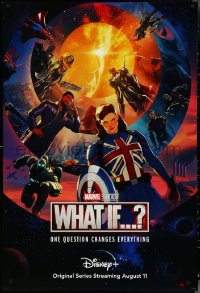 4r0126 WHAT IF DS tv poster 2021 Marvel, Walt Disney, The Hulk, Black Panther and many more!