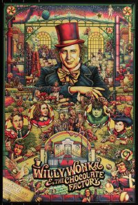 4r0057 WILLY WONKA & THE CHOCOLATE FACTORY #32/50 24x36 art print 2017 by Ise Ananphada, variant!