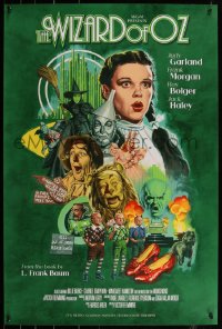 4r0058 WIZARD OF OZ #75/150 24x36 art print 2020 wonderful Paul Mann art of cast!