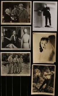 4s0833 LOT OF 6 MOSTLY HORROR/SCI-FI 8X10 STILLS 1940s-1960s great images from several movies!