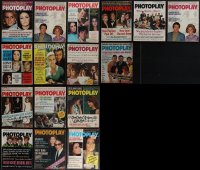 4s0400 LOT OF 16 PHOTOPLAY MOVIE MAGAZINES 1960s-1970s filled with great images & information!