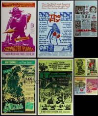 4s0072 LOT OF 9 HORROR/SCI-FI/FANTASY BENTON REPRO WINDOW CARDS 1990s all from great titles!