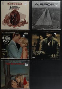 4s0061 LOT OF 5 MOVIE SOUNDTRACK RECORDS 1950s-2000s Butch Cassidy, Training Day, Airport & more!