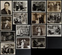 4s0800 LOT OF 15 EDMUND LOWE 8X10 STILLS 1930s-1940s great portraits & scenes from his movies!