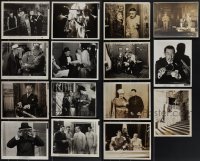 4s0799 LOT OF 15 WARNER OLAND 8X10 STILLS 1920s-1930s scenes & portraits from his movies!