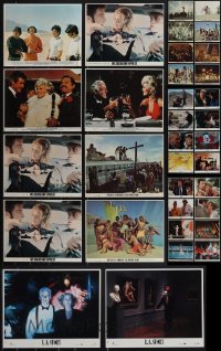 4s0736 LOT OF 66 8X10 COLOR STILLS & MINI LCS 1960s-1990s portraits & scenes from several movies!