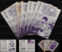 4s0873 LOT OF 16 ELVIS TRIBUTE MAGAZINES 1970s filled with great images & information!