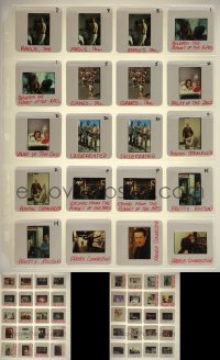 4s0508 LOT OF 60 35MM SLIDES 1960s-1970s great color scenes from a variety of different movies!