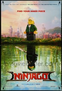 4s1018 LOT OF 5 UNFOLDED DOUBLE-SIDED 27X40 LEGO NINJAGO MOVIE REFLECTION STYLE ADVANCE ONE-SHEETS 2017