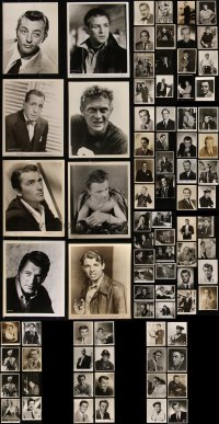 4s0725 LOT OF 84 1940S-60S 8X10 STILLS OF ACTORS 1940s-1960s great portraits of male stars!