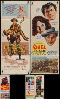 4s0518 LOT OF 5 FOLDED INSERTS 1940s-1950s great images from a variety of different movies!