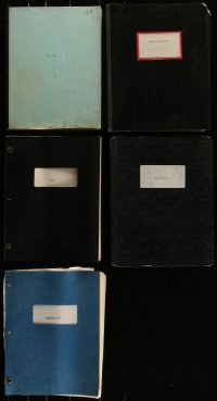 4s0150 LOT OF 5 MOVIE COPY SCRIPTS 1960s-1980s you can see exactly how the original script was written!