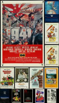 4s0269 LOT OF 16 FOLDED ONE-SHEETS 1970s-1980s great images from a variety of different movies!