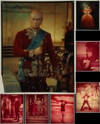 4s0854 LOT OF 9 8X10 COLOR TRANSPARENCIES 1950s-1960s great images from a variety of movies!