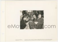 4t1429 ARSENIC & OLD LACE candid 8x11 still 1944 Cary Grant, Peter Lorre & Raymond Massey on set!