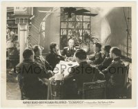 4t1458 CASABLANCA 8x10.25 still 1942 Claude Rains in Rick's Cafe with Conrad Veidt & many Nazis!