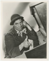 4t1460 CHICO MARX 8.25x10 still 1946 shooting the piano keys when he made A Night in Casablanca!