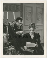 4t1466 CONQUEST 8x10 still 1937 Greta Garbo as Marie Walewska, Charles Boyer as Napoleon by Grimes!