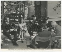 4t1467 CORVETTE K-225 candid 7.75x9.25 still 1943 Randolph Scott, Ella Raines, Howard Hawks & others!