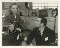 4t1478 DICK TRACY VS. CRIME INC. chapter 5 8.25x10 still 1941 Ralph Byrd & Jan Wiley by radio!