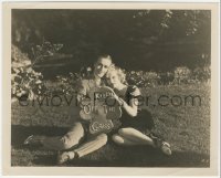 4t1519 HELL'S ANGELS 8x10 still 1927 Ben Lyon & star Greta Nissen when it was a silent, ultra rare!