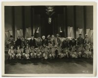 4t1523 HOLLYWOOD REVUE 8x10 still 1929 wacky costumes in the Lon Chaney Will Get You song segment!