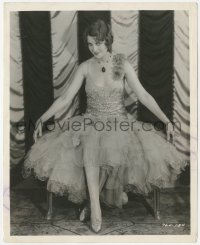 4t1543 JEANETTE MACDONALD 8x10 still 1929 in pretty dress when she made The Love Parade by Richee!