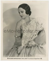 4t1562 LASH 8x10.25 still 1930 great portrait of beautiful young Mary Astor in costume with fan!