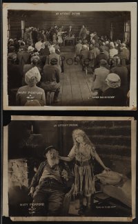 4t1410 M'LISS 2 8x10 LCs 1918 Mary Pickford during the California Gold Rush, Thomas Meighan!