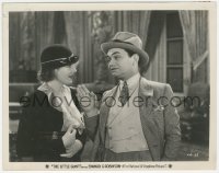 4t1569 LITTLE GIANT 8x10.25 still 1933 c/u of bootlegger Edward G. Robinson & pretty Mary Astor!