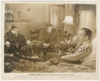 4t1578 MALTESE FALCON 8.25x10 still 1941 Barton MacLane & Ward Bond doubt Humphrey Bogart's story!