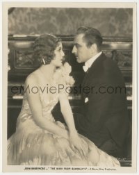 4t1580 MAN FROM BLANKLEY'S 8x10.25 still 1930 John Barrymore in tux with beautiful Loretta Young!