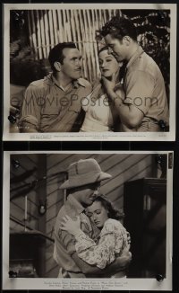 4t1823 MOON OVER BURMA 2 8x10 stills 1940 sexy Dorothy Lamour with Robert Preston & Preston Foster!