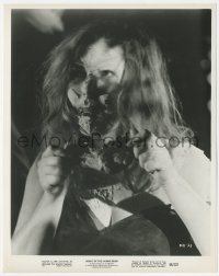 4t1599 NIGHT OF THE LIVING DEAD 8x10.25 still 1968 incredible close up of disfigured zombie woman!