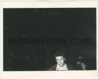 4t1613 PHILIP GLASS 8x10 still 1994 La Belle et la Bete music composer, photo by Harvey Wang!