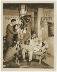 4t1686 WHERE EAST IS EAST candid 8x10.25 still 1929 Tod Browning films Lon Chaney Sr. & Lupe Velez!