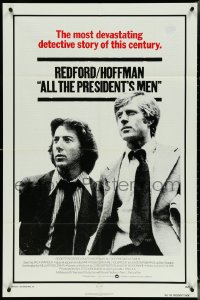 4t0960 ALL THE PRESIDENT'S MEN int'l 1sh 1976 Hoffman & Robert Redford as Woodward & Bernstein!