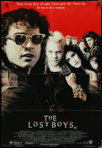 4t0425 LOST BOYS Aust 1sh 1987 teen vampire Kiefer Sutherland, directed by Joel Schumacher!