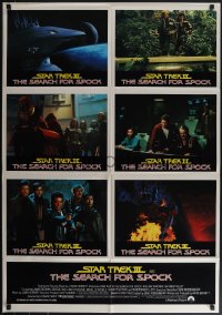 4t0303 STAR TREK III Aust LC poster 1984 The Search for Spock, cool sci-fi images of cast!