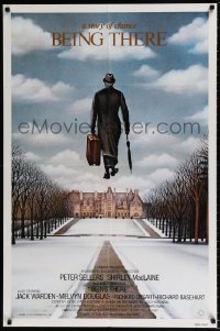 4t0982 BEING THERE int'l 1sh 1980 Sellers, a story of chance directed by Hal Ashby, different art!