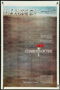 4t1011 CHARIOTS OF FIRE 1sh 1981 Hugh Hudson Best Picture English Olympic running classic!