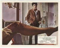 4t1405 GRADUATE color English FOH LC 1968 classic image of Dustin Hoffman & sexy leg, Anne Bancroft!