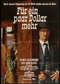 4t0395 FOR A FEW DOLLARS MORE German R1969 Per qualche dollaro in piu, Clint Eastwood, Van Cleef!