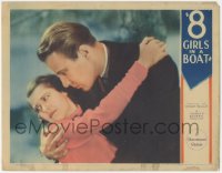 4t0584 8 GIRLS IN A BOAT LC 1934 Douglass Montgomery & Dorothy Wilson face unwanted pregnancy, rare!