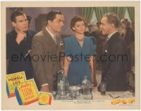 4t0591 ANOTHER THIN MAN LC 1939 William Powell & Myrna Loy tell Kruger & Pendleton they're on holiday