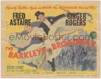 4t0541 BARKLEYS OF BROADWAY TC 1949 best art of Fred Astaire & Ginger Rogers dancing in New York!