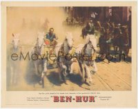 4t0597 BEN-HUR LC #5 1960 Charlton Heston in the spectacular chariot race, William Wyler classic!